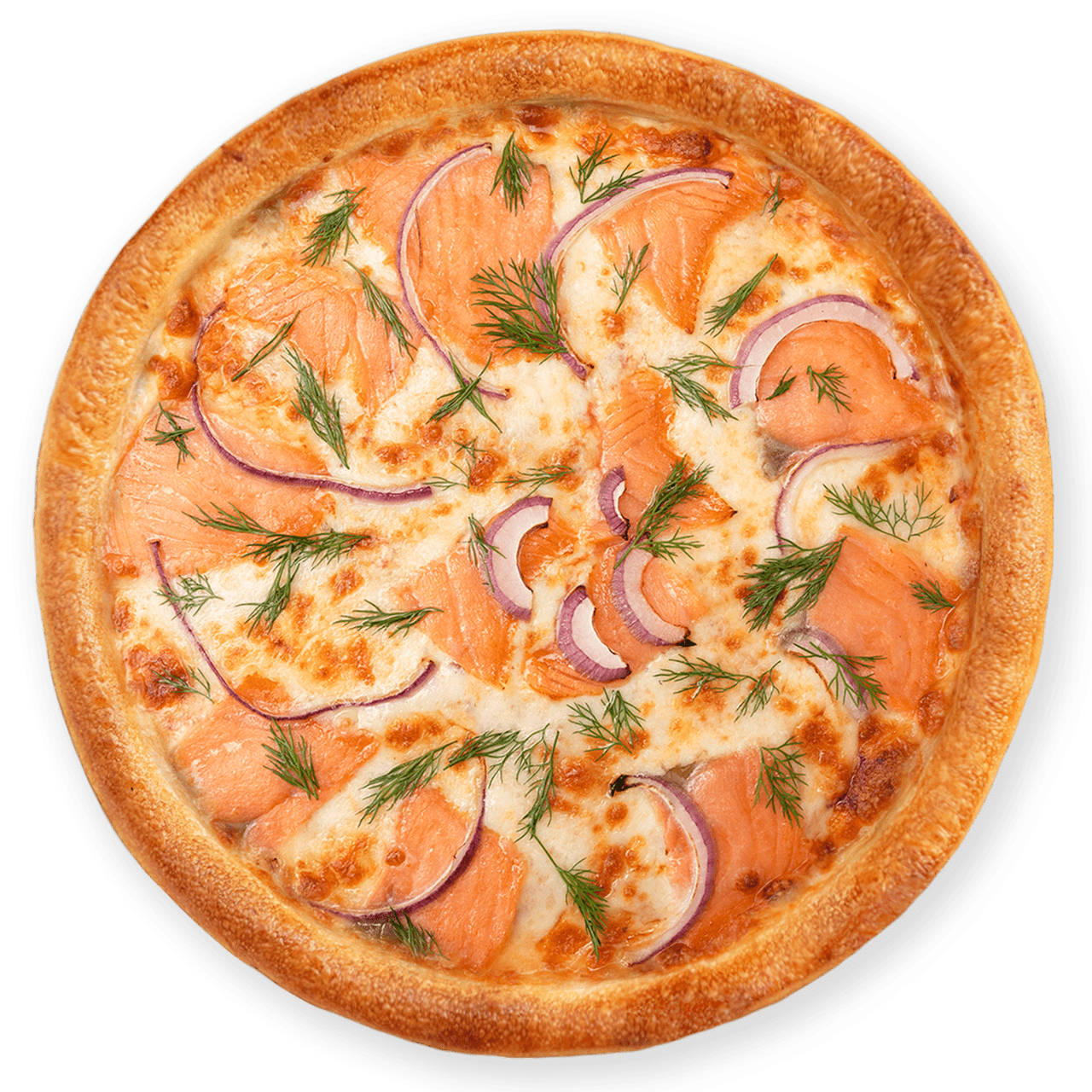 Somon Füme Pizza (Küçük Boy)