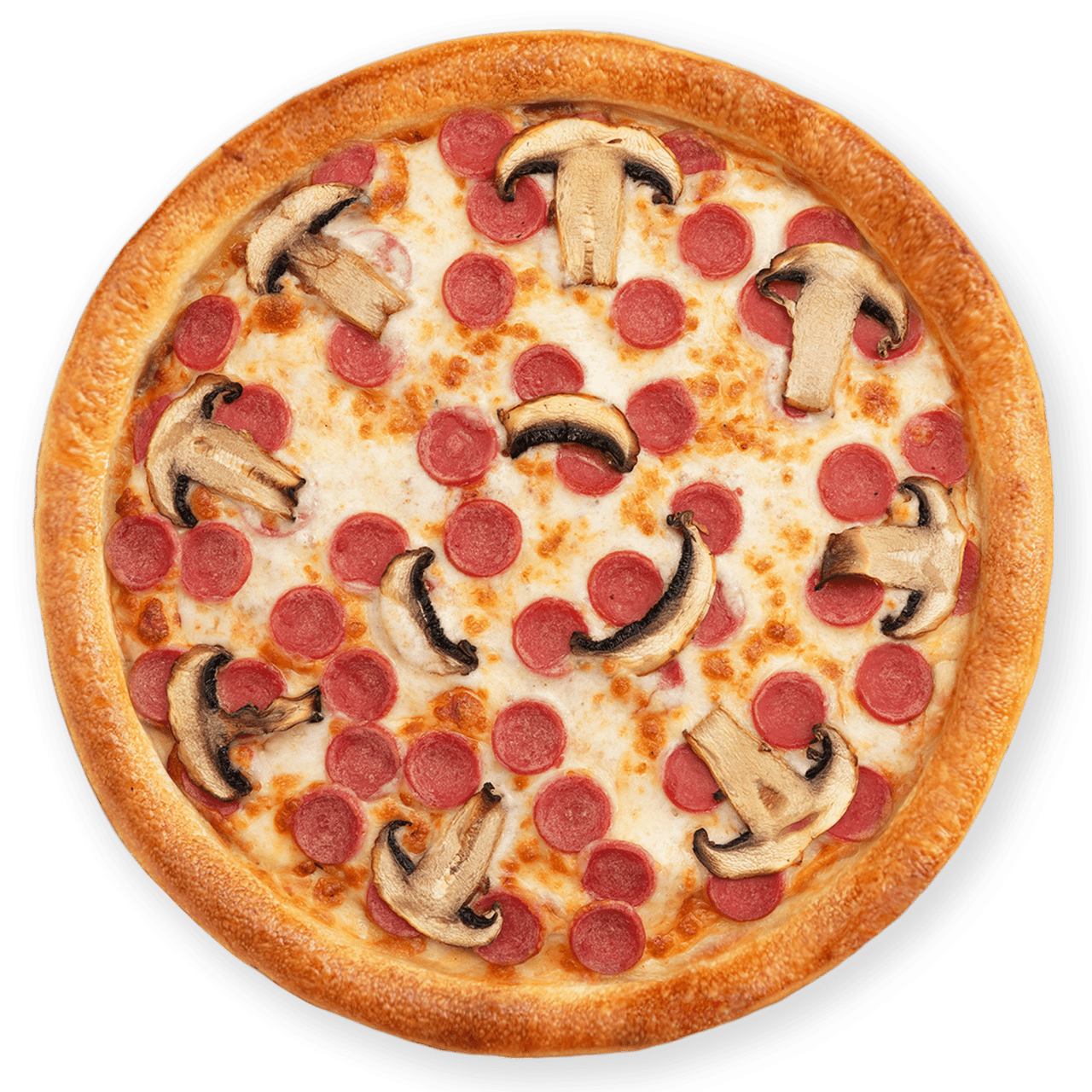 Mantarlı Sosisli Pizza (Orta Boy)